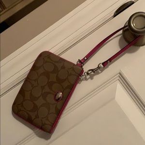 Coach Wristlet